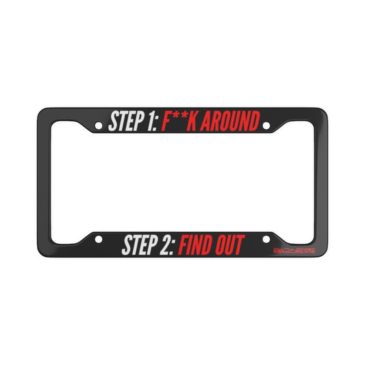 Find Out License Plate Frame