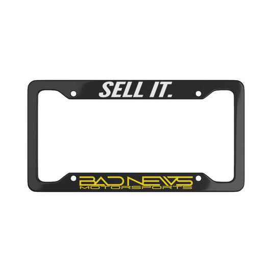 Sell It License Plate Frame